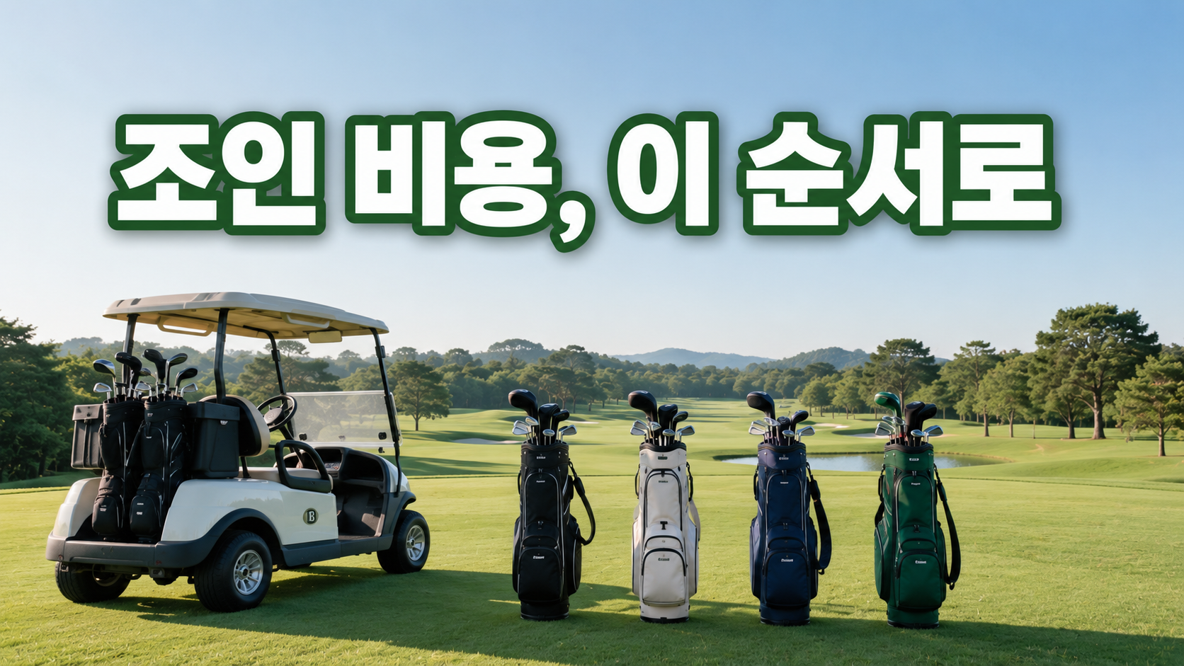 골프 조인 비용은 그린피(개인)와 카트비·캐디피(팀)로 성격이 나뉩니다. 2026년 팀당 캐디피 15만원 기준 4인과 3인의 부담 차이, 티오프 전에 정산을 끝내는 3단계 순서, 초보가 놓치는 정산 함정 3가지까지 실측 자료로 정리했습니다.