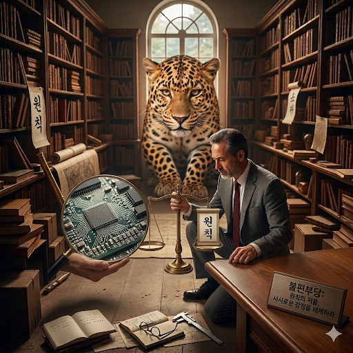 불편부당 사자성어 이미지