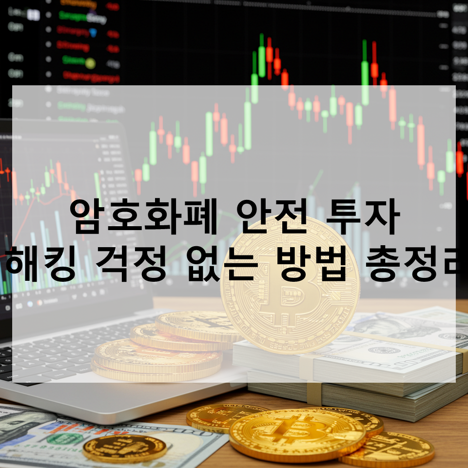 암호화폐 보안 전략 총정리