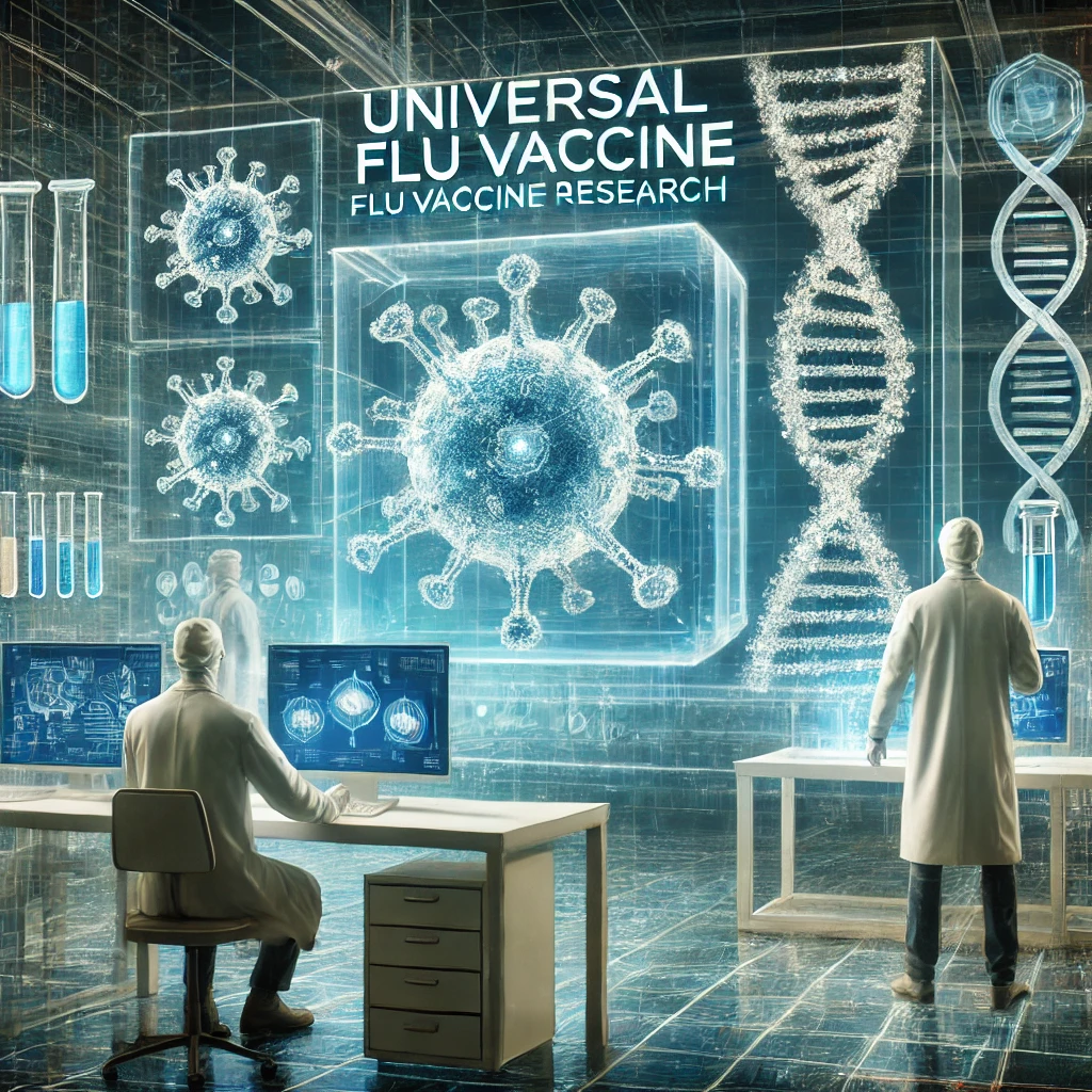 범용 독감 백신 연구 관련 사진