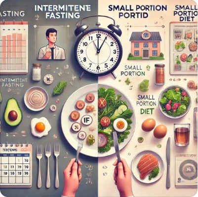 간헐적 단식과 소식 다이어트 이미지 사진