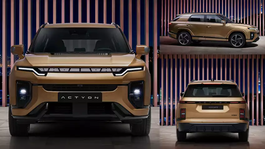 KG모빌리티에서 사전 예약을 받기 시작한 액티언입니다.