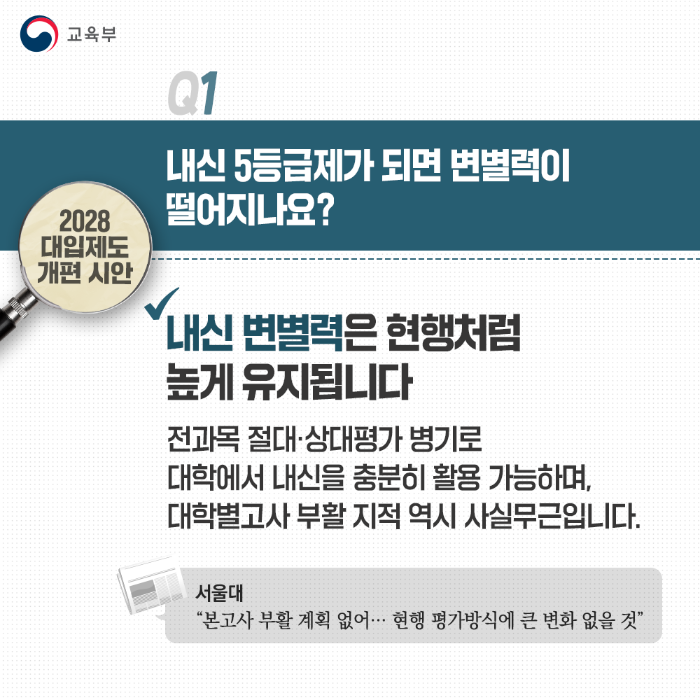 대입제도 개편