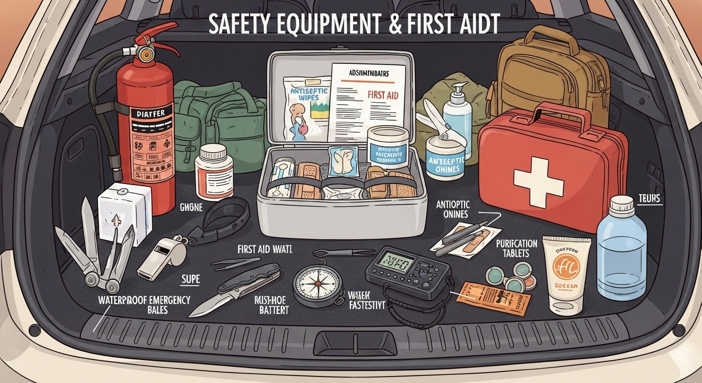 부모가 미리 대비해야 할 안전장비와 응급처치 키트