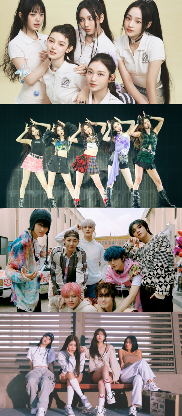 뉴진스-있지-NCT DREAM-마마무 [사진=각 소속사]