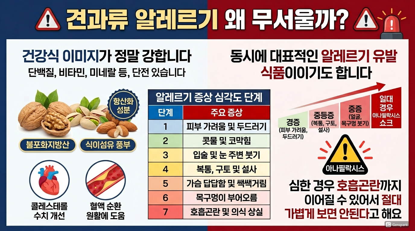 견과류 알레르기 왜 무서울까?
