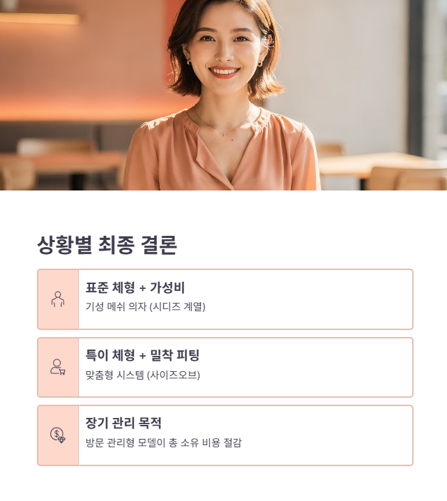 최종 판단 위한 상황별 결론