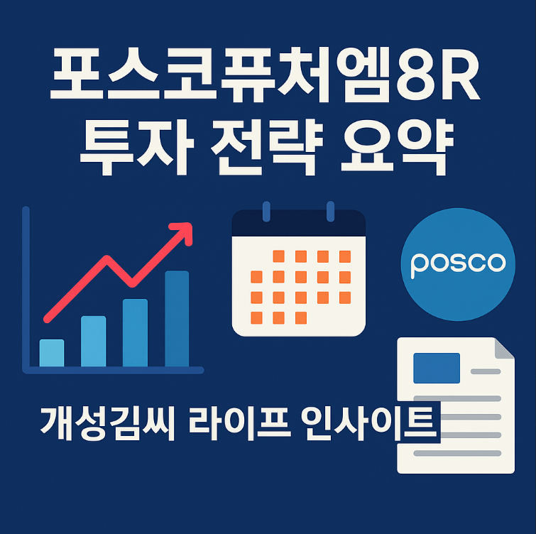 포스코퓨처엠8R,신주인수권 청약 방법,포스코퓨처엠 유상증자 일정,포스코퓨처엠8R 매도 전략,실권주 청약 가이드,2차전지소재기업