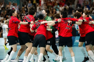 여자 핸드볼 경기