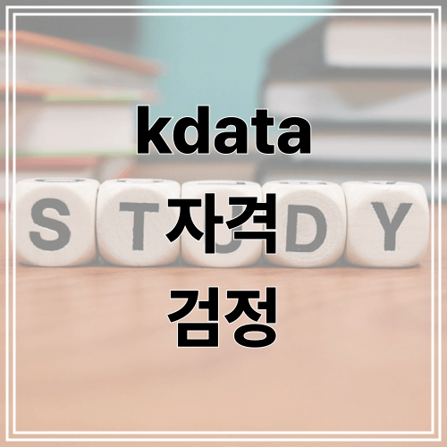 KDATA 자격 검정