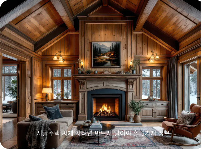 시골주택 싸게 사려면 반드시 알아야 할 5가지 정보