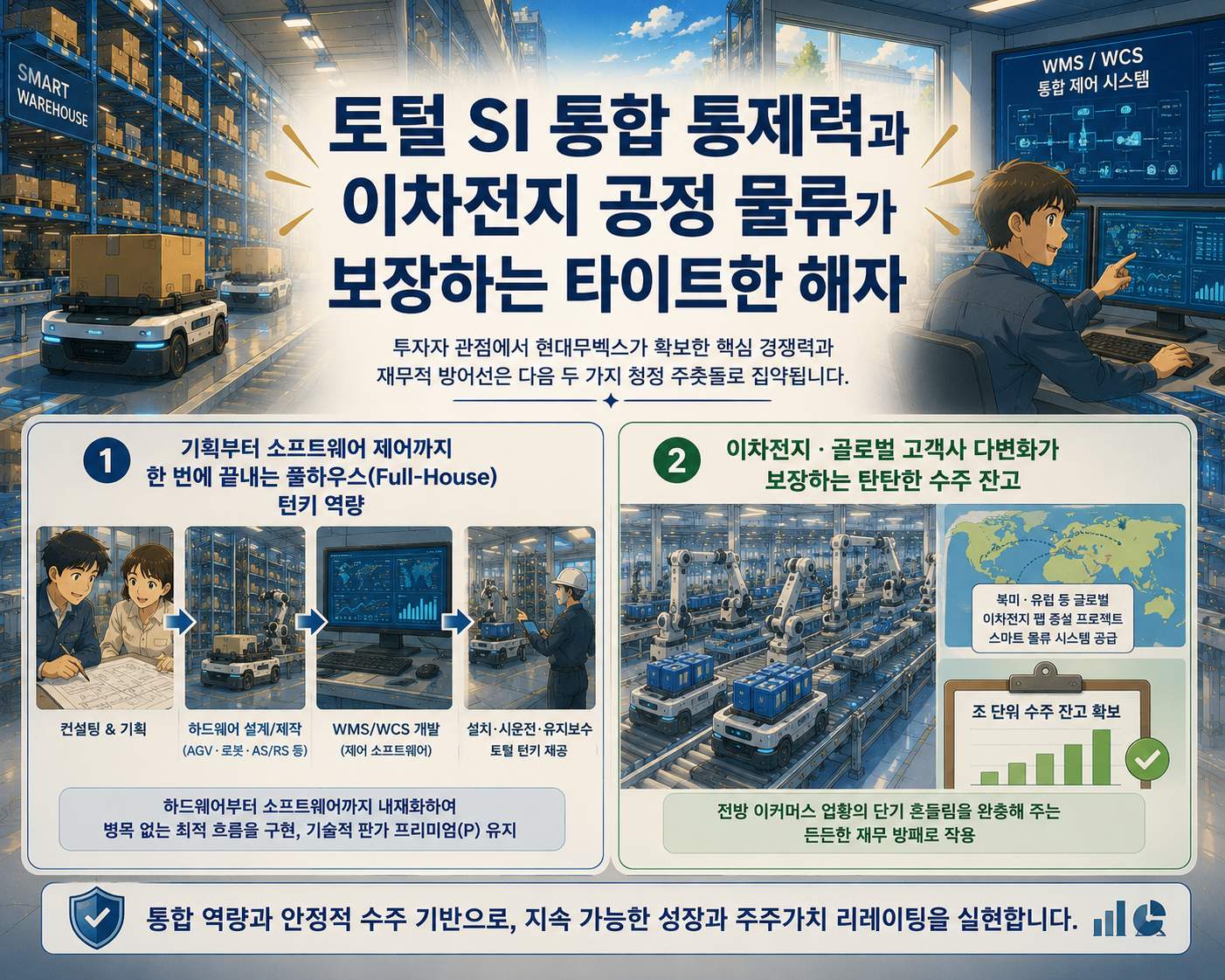 첨단 물류 관리 시스템 체계