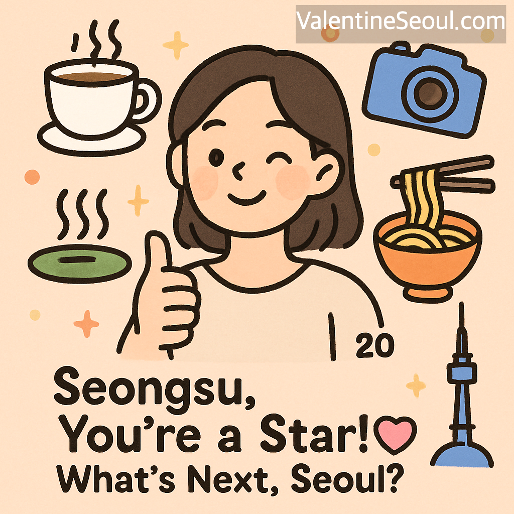 Seongsu, You're a Star!💖 What's Next, Seoul?
