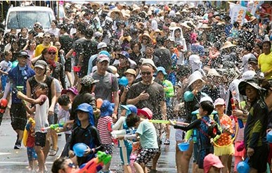 장흥 물축제(이미지출처 : 장흥 물축제 홈페이지)