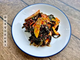 미역초무침 황금레시피 밥반찬 미역 반찬 꿀팁_15