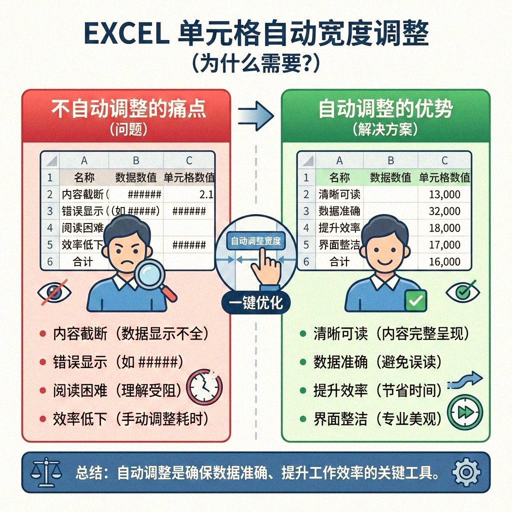 엑셀 셀 자동 너비 조절 완벽 가이드