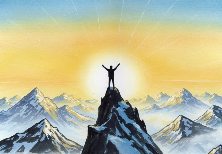 높은 산에 오르는 꿈 해몽