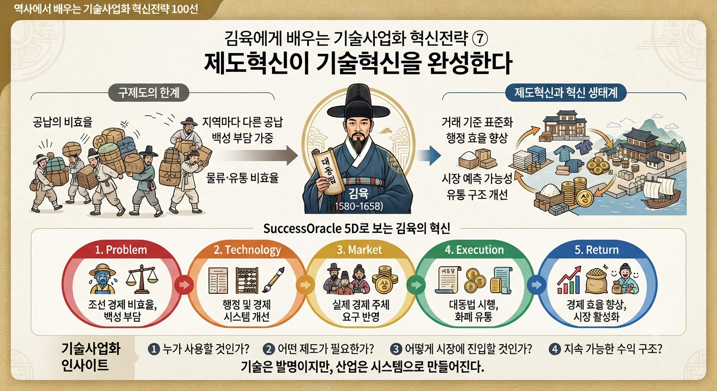 김육에게서 베우는 기술사업화