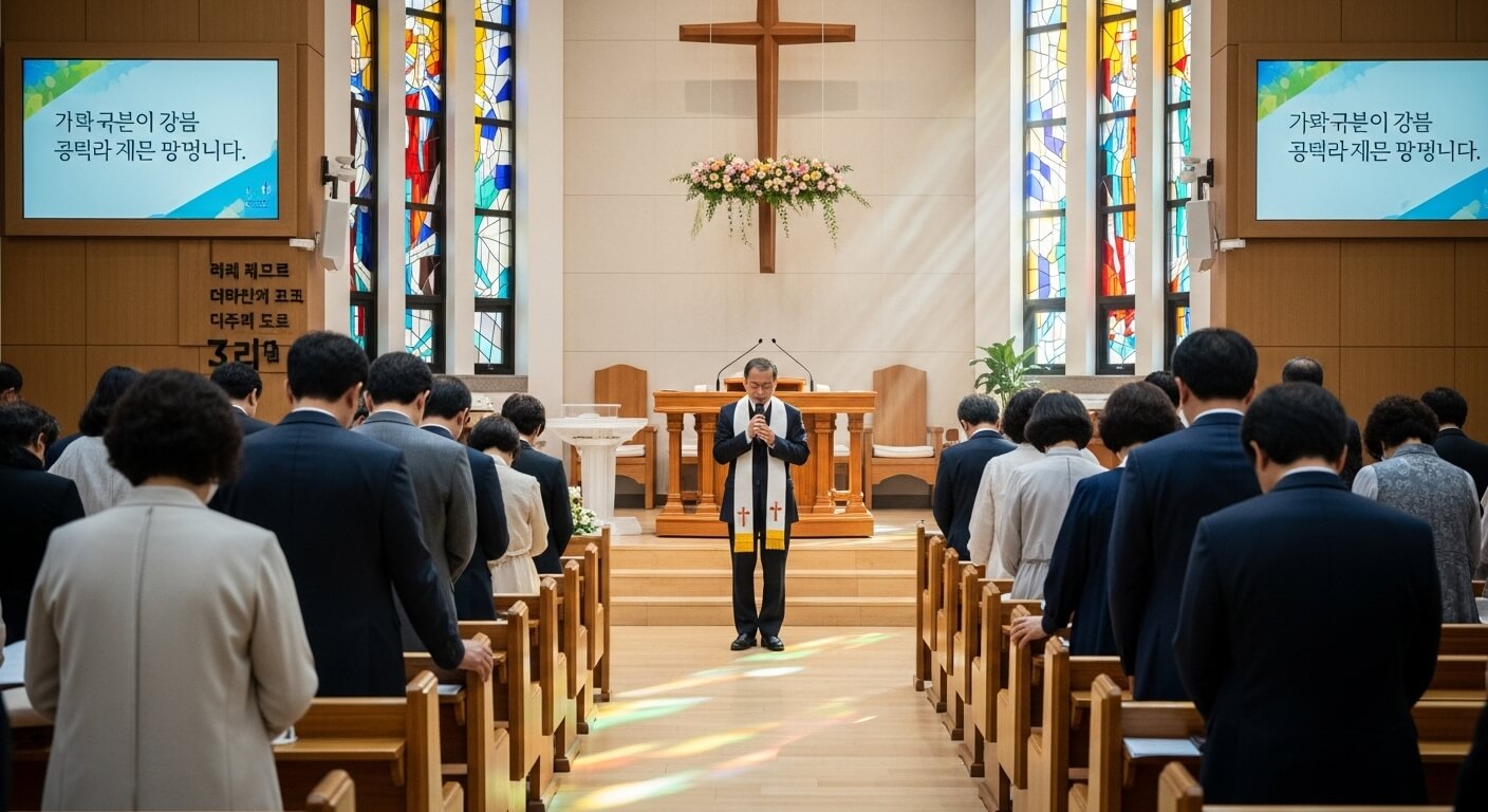 주일예배 대표기도문