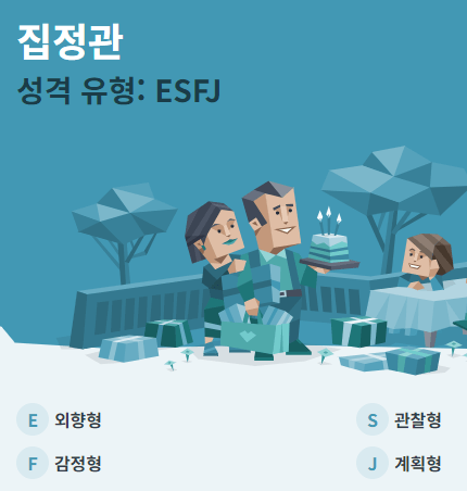 MBTI 무료 검사 과 성격 유형-집정관