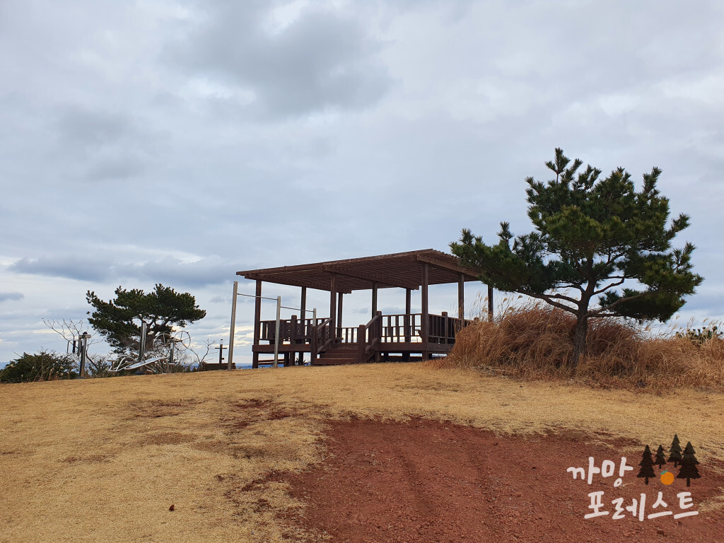 대수산봉 정상
