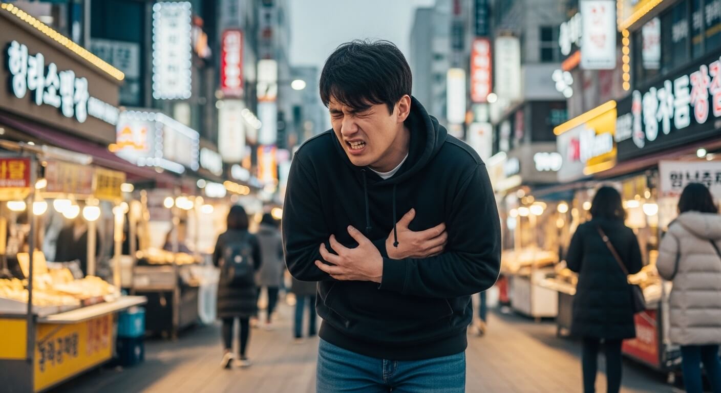 왼쪽 옆구리 통증 의심되는병