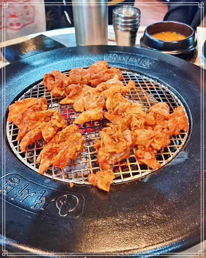 제주 공항 연동 맛집 제주식 모자반 숯불 닭갈비