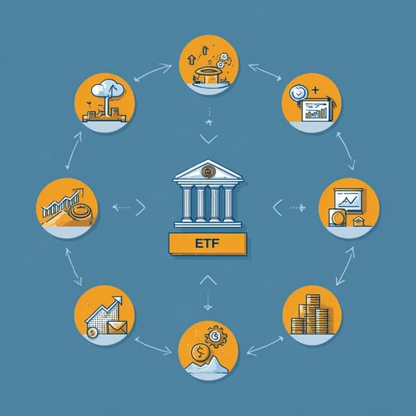 ETF 구조 설명 흐름도