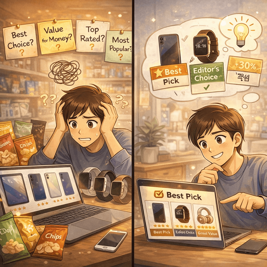 선택지가 많을수록 안 사는 이유 (선택의 역설 완전 정리)