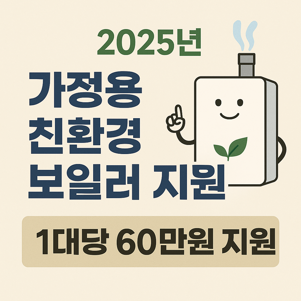 군포시, 친환경 보일러 설치비 최대 60만원 지원
