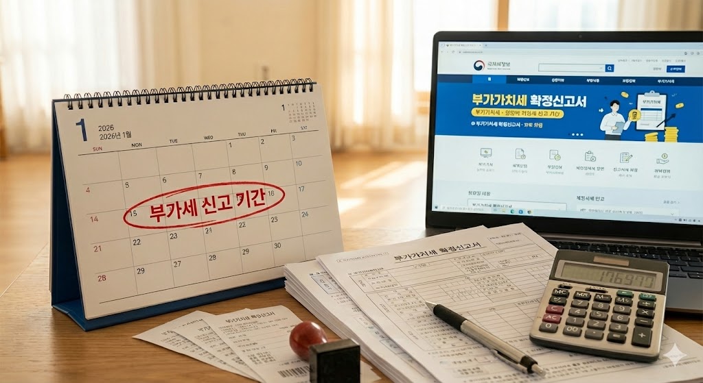 부가가치세 신고전 준비 사항