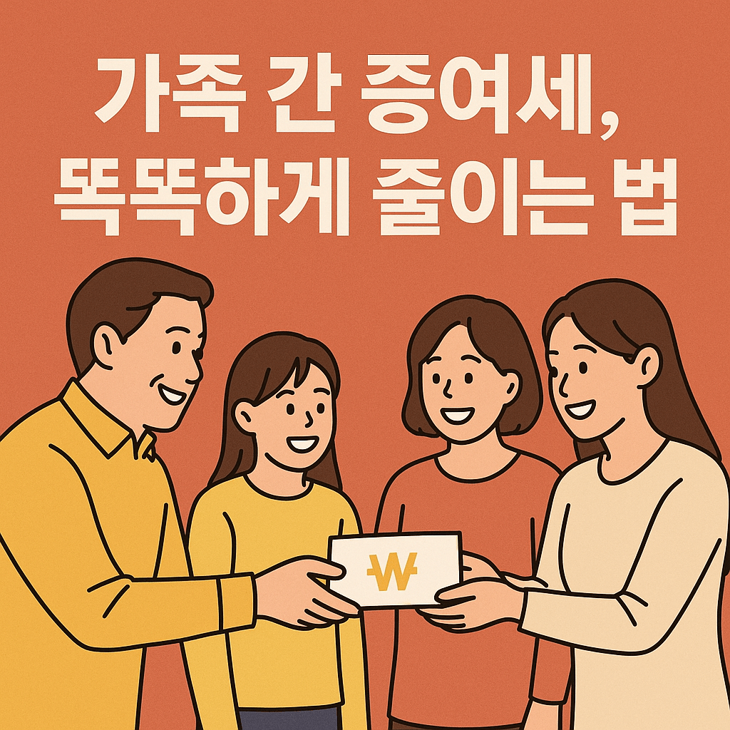 가족 간 증여세, 이건 꼭 알아두세요!