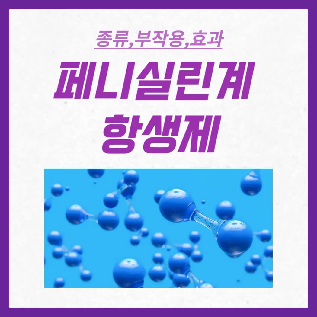 페니실린계 항생제