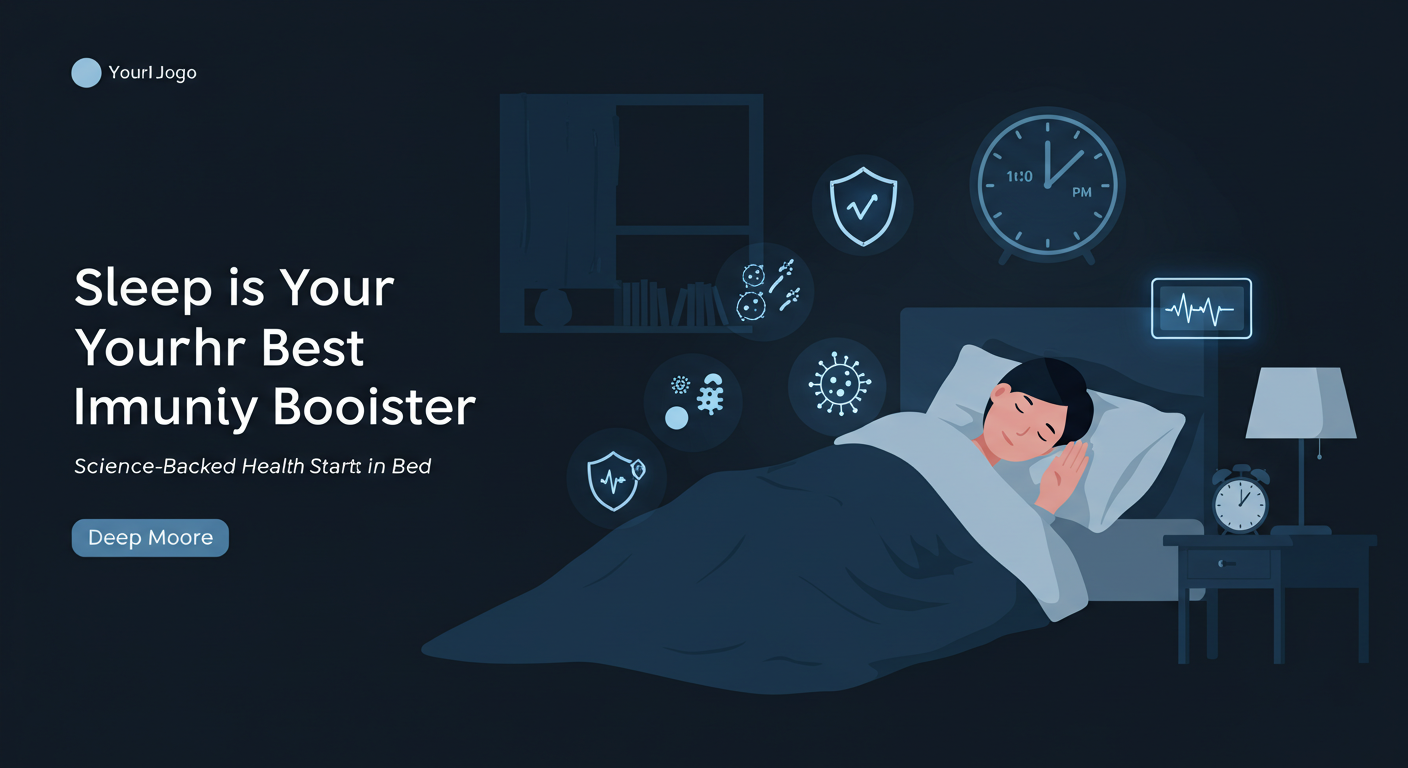 면역을 회복하는 4가지 숙면 전략