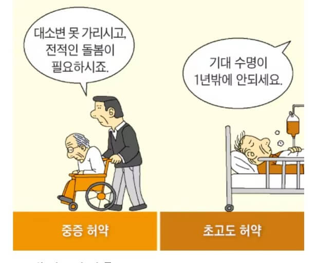 중증 허약 상태