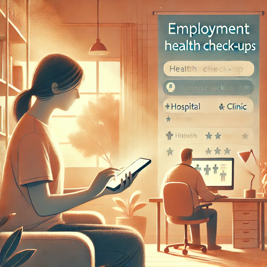 채용신체검사서 발급·재발급 병원 찾기 신청 방법 관련 사진