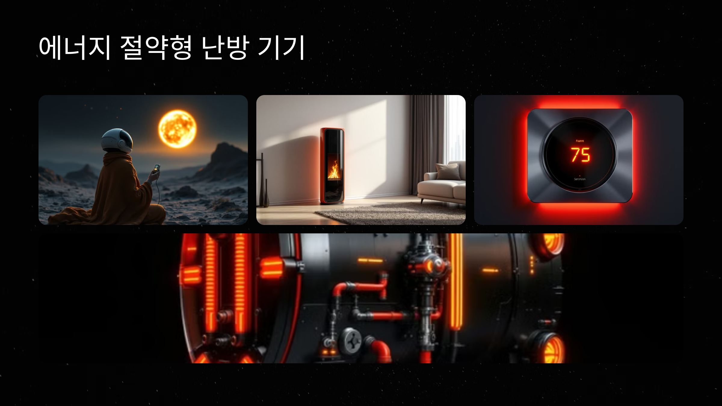 에너지 절약형 난방 기기