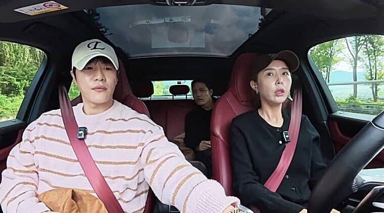 혼성-그룹-코요태의-멤버-신지-가수-문원-포르쉐