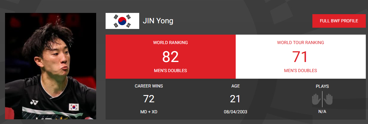 중국 마스터즈 배드민턴 대회 중계