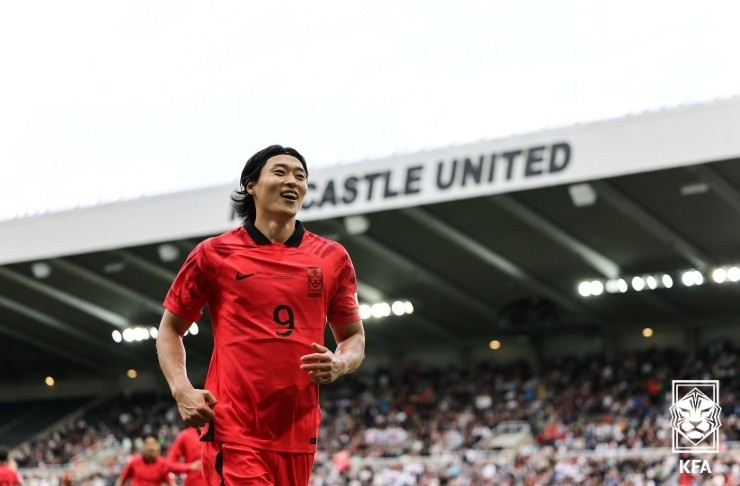 사우디전 득점을 기록한 조규성