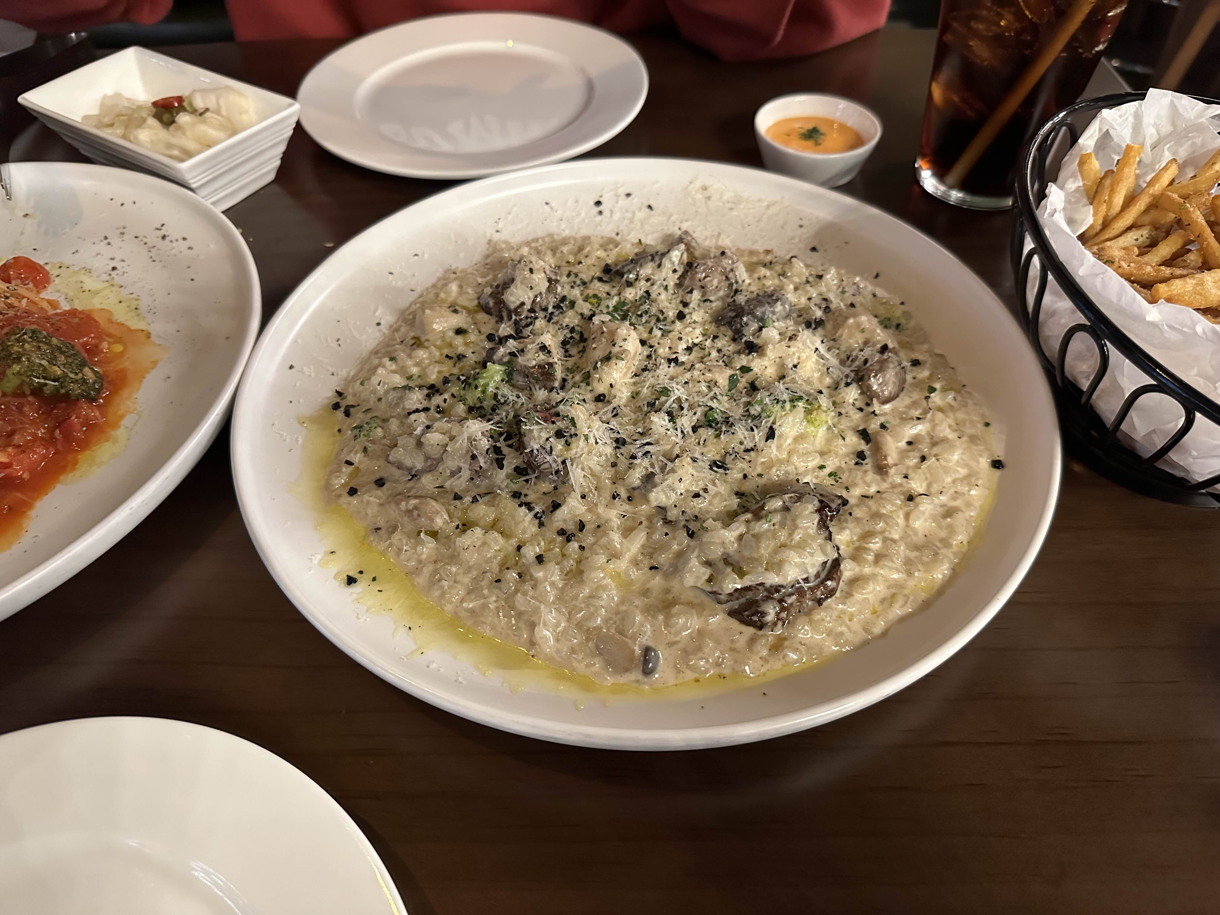 다니엘 스테이크하우스 만조풍기리조또