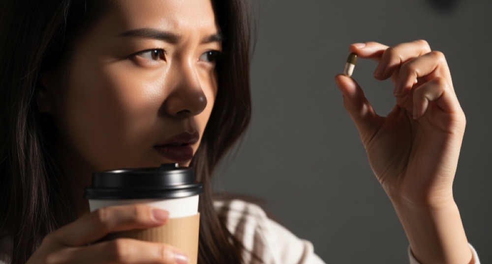 커피와 복용 고민