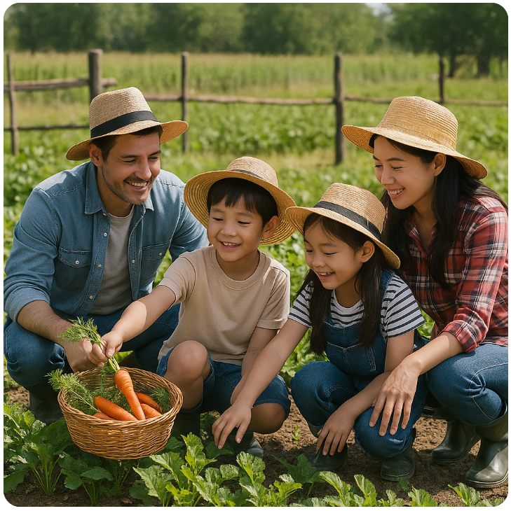 초등학생 가족여행 농장체험학습 후 변화와 교육효과