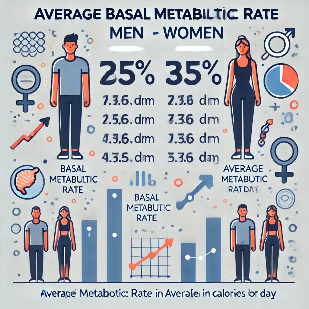 성별에 따른 기초대사량