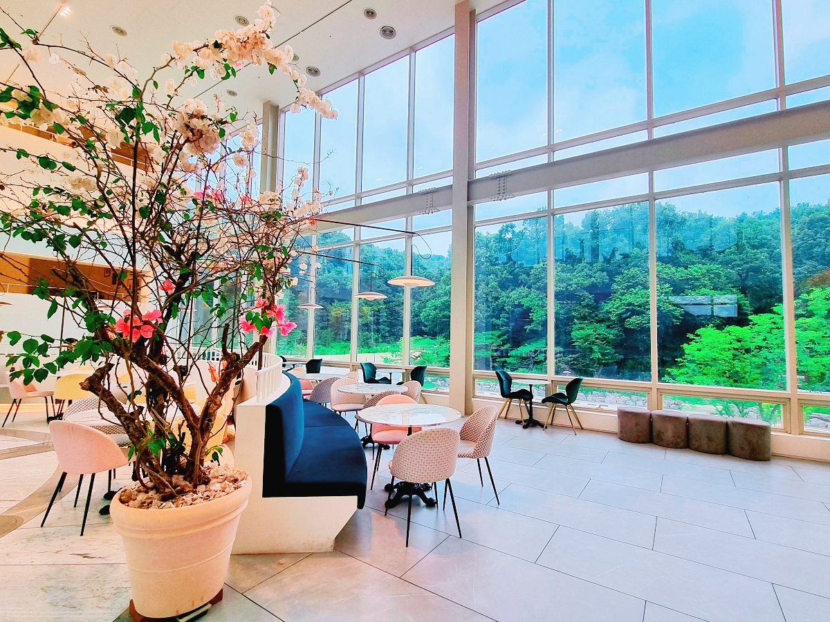 경기도 파주 대형 베이커리 카페, 공릉 저수지 뷰 모쿠슈라 (2호점)