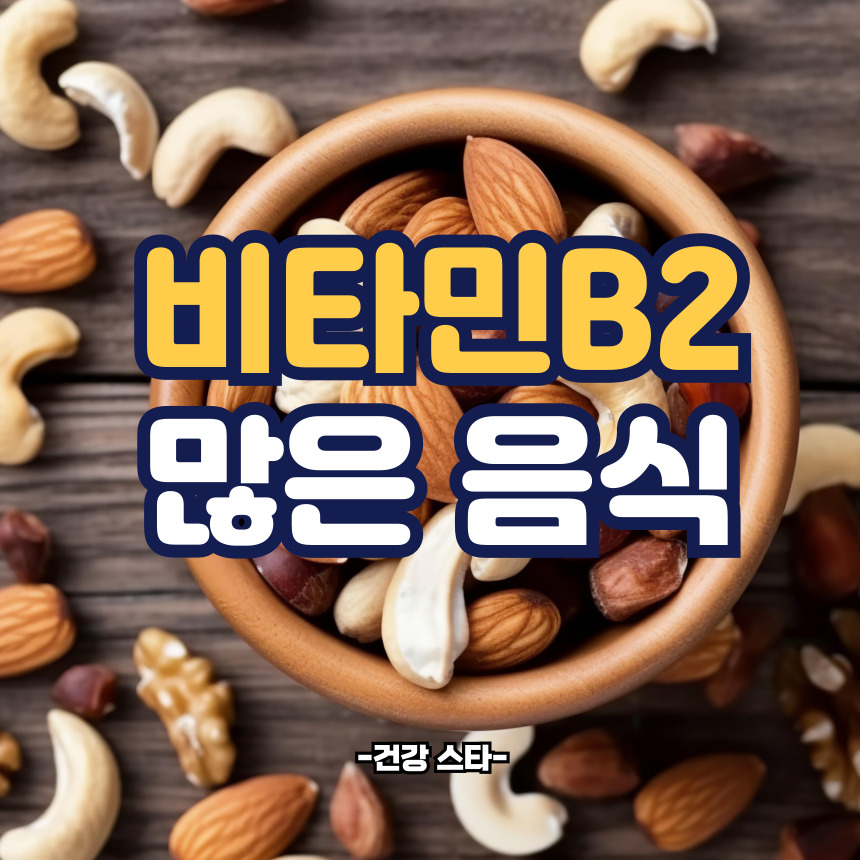 비타민b2 많은 음식