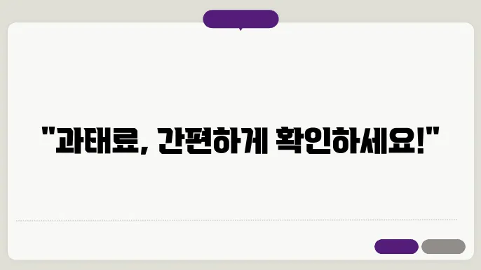 성남시 주정차 위반 과태료 조회 및 납부방법