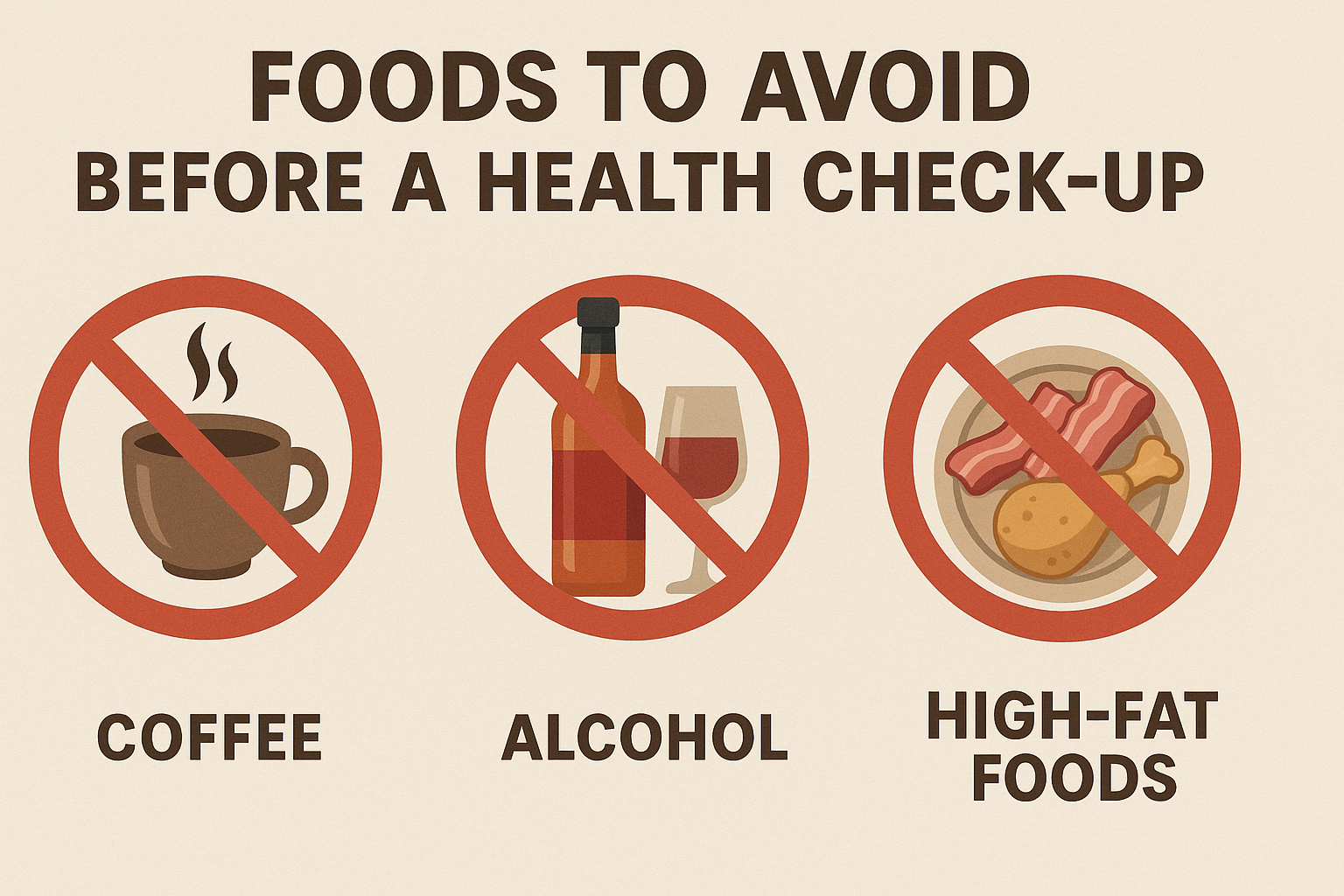 건강검진 전에 피해야 할 음식 관련 사진