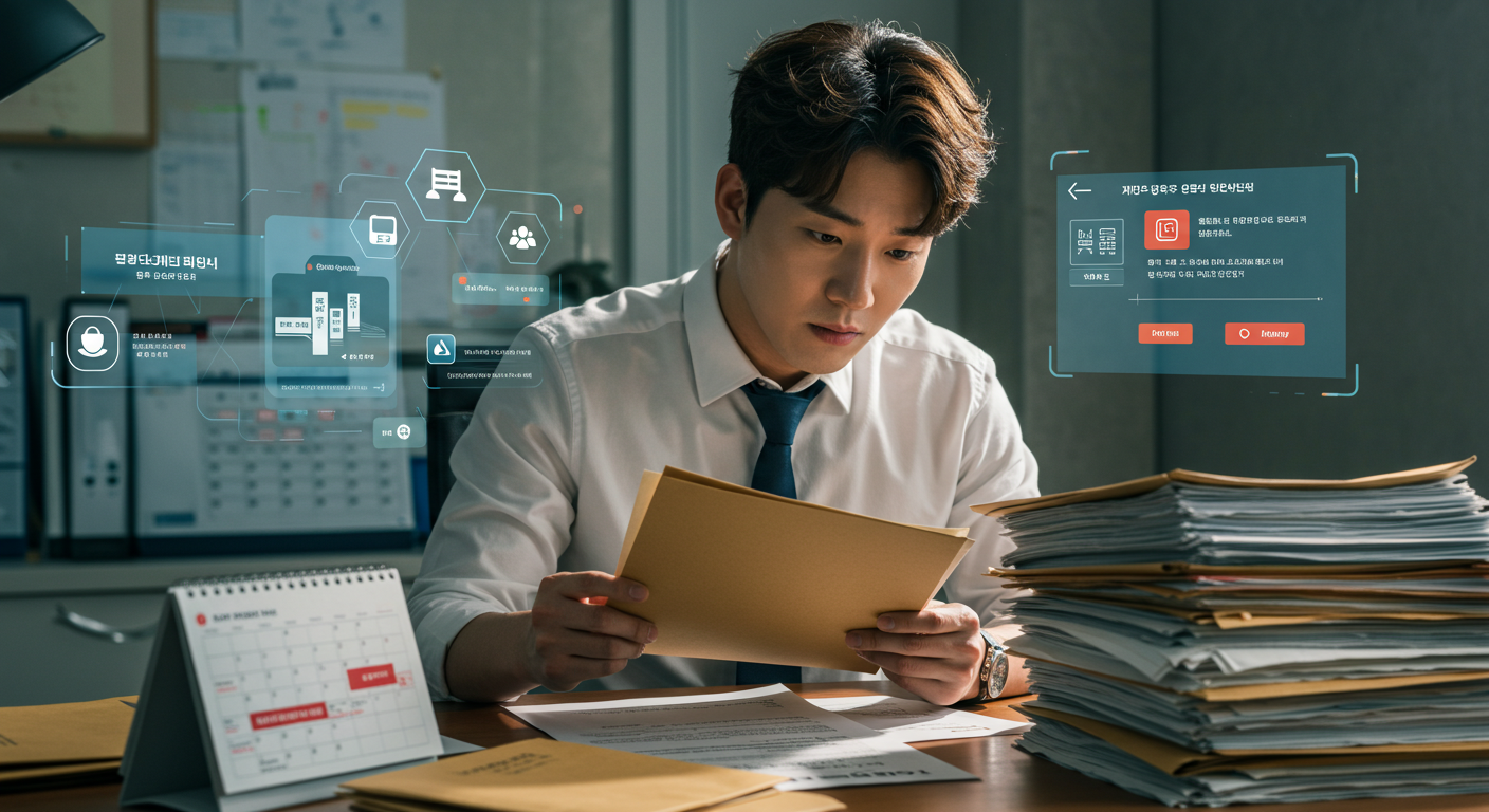 법원민원, 등기우편, 회신지연