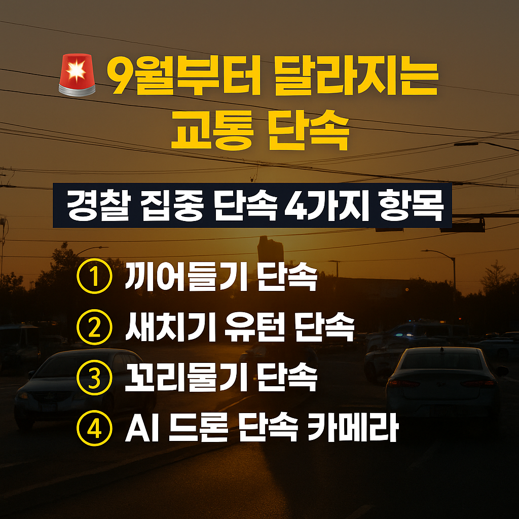 새로운 고속도로 제도 한 눈에 보기